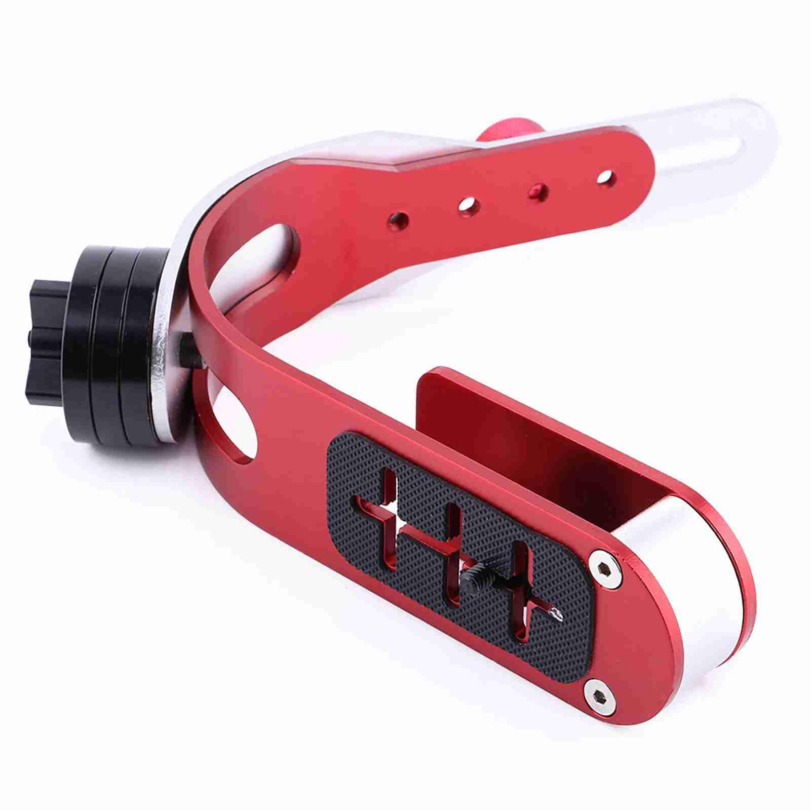 Supporto per Stabilizzatore Video Portatile per Fotocamere DSLR con Impugnatura Comoda e capacità di Peso di 2,1 Libbre Perfetto per i Cineasti Lega di Alluminio