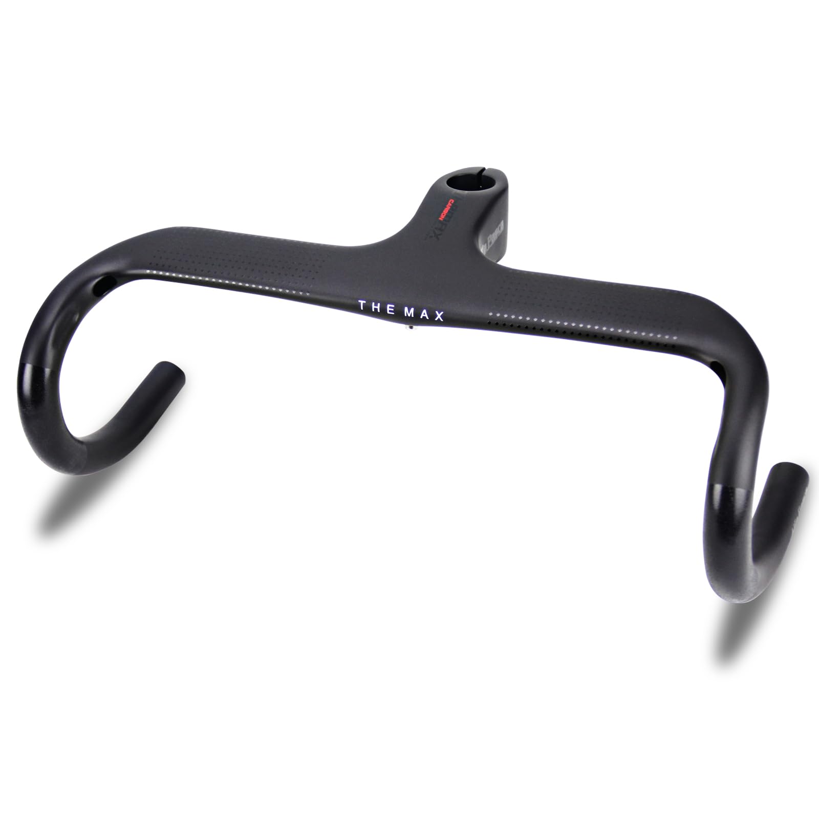 Manillar integrado carbono manillar bicicleta carretera Alfa PASCA manillar carbono carretera bicicleta 1" 1/8 enrutamiento interno UD mate 440 * 120