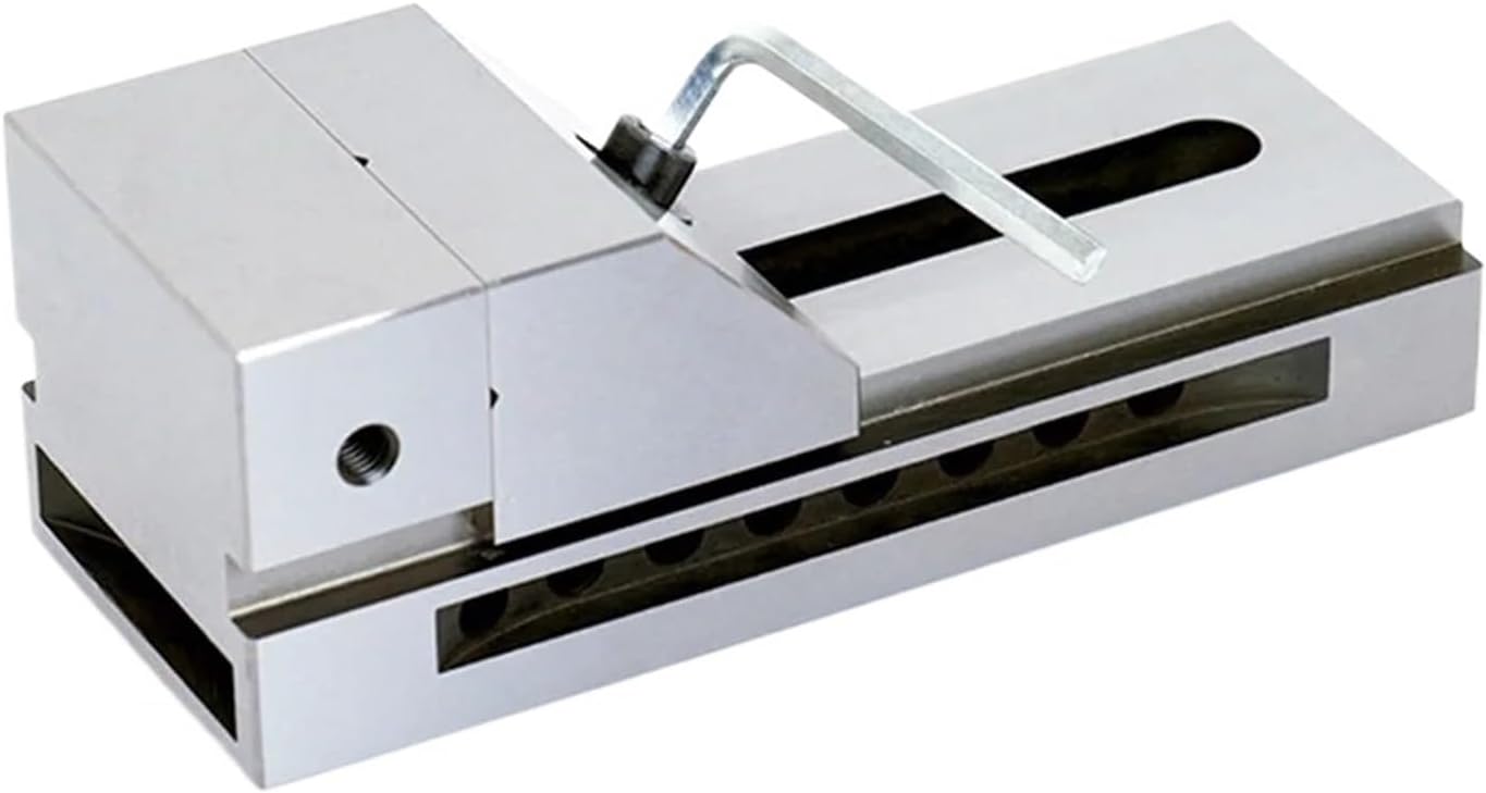 QKG50 High Precision Tool Vise 2" 2 Inch Fast Moving Plain Vice 50mm Width for CNC Surface Grinding Milling EDM Machine