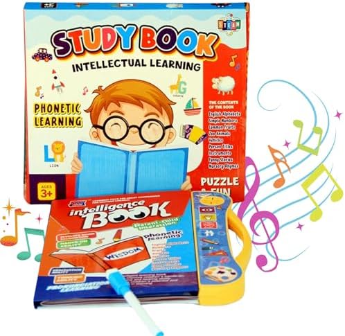 Toy Imagine™ Interactive Sound Book for Kids (Ages 2–7) – Learn ...