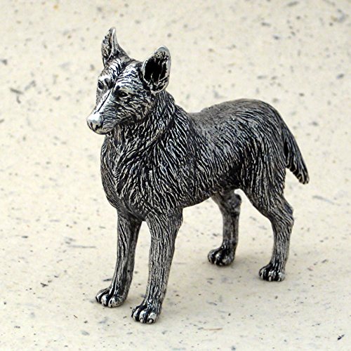 DANFORTH - German Shepherd - Pewter Figurine - 2 1/4 Inches - Handcrafted - Made in USA