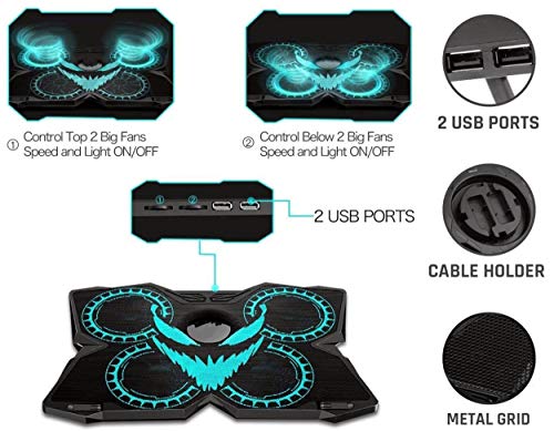 Laptop-Cooling-Pad-Gaming-Laptop-Cooler-Stand-with-4-Silent-Big-Fans-for-Notebook-Stable-Cooling-Pad-for-Laptop-2-USB-Powered-Fan-Compatible-up-to-12-17-Control-Fan-Speed-for-PC-2021-New-Version