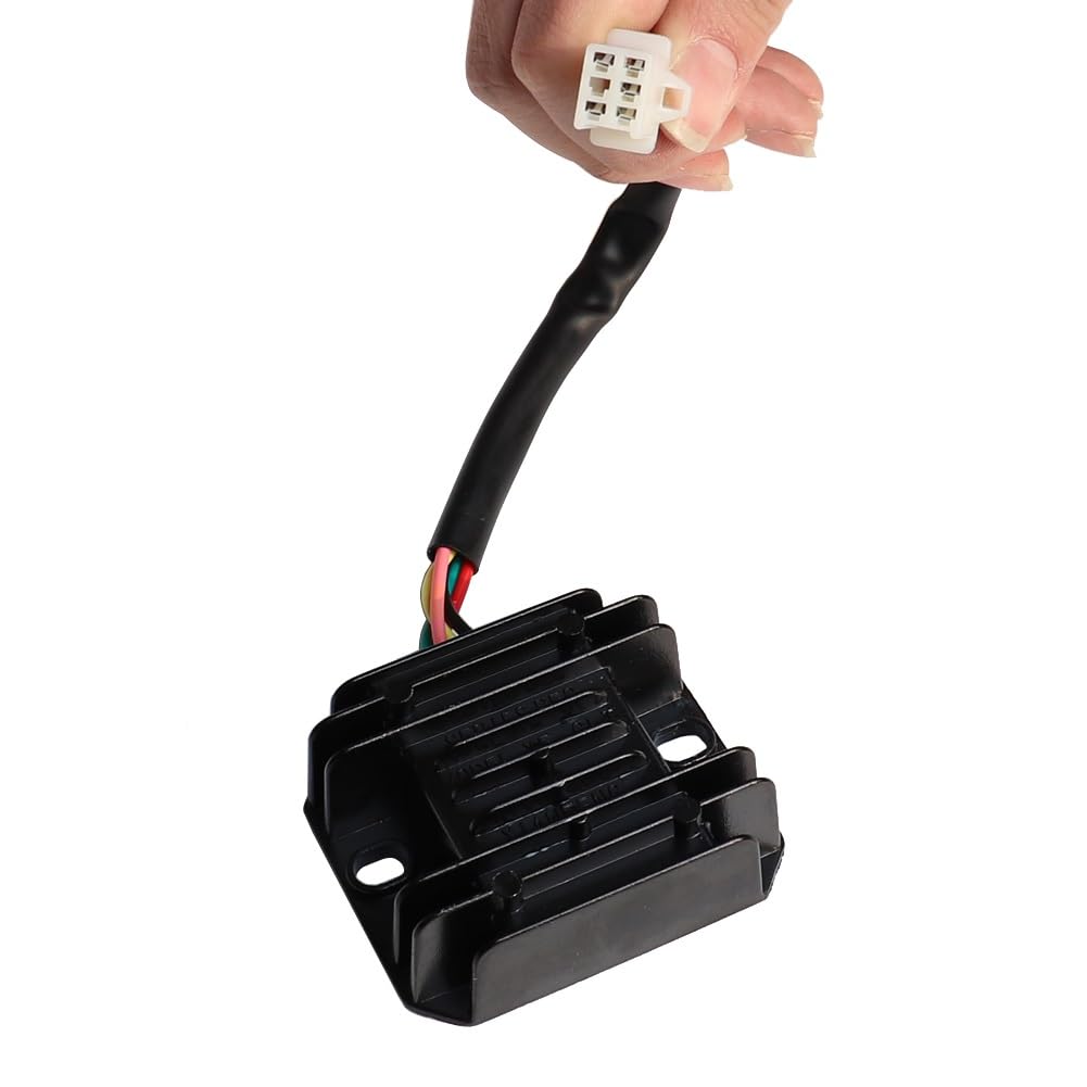 Motorcycle Voltage Regulator Rectifier Stabilizer With 5 Pins For Universal Motorcycle Motorbike Quad Scooter Other Modification 12v 5 Pin Regulator - View #2