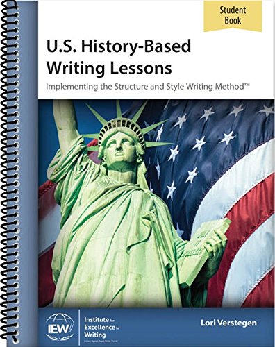 IEW US History Based Writing Lessons Student Book