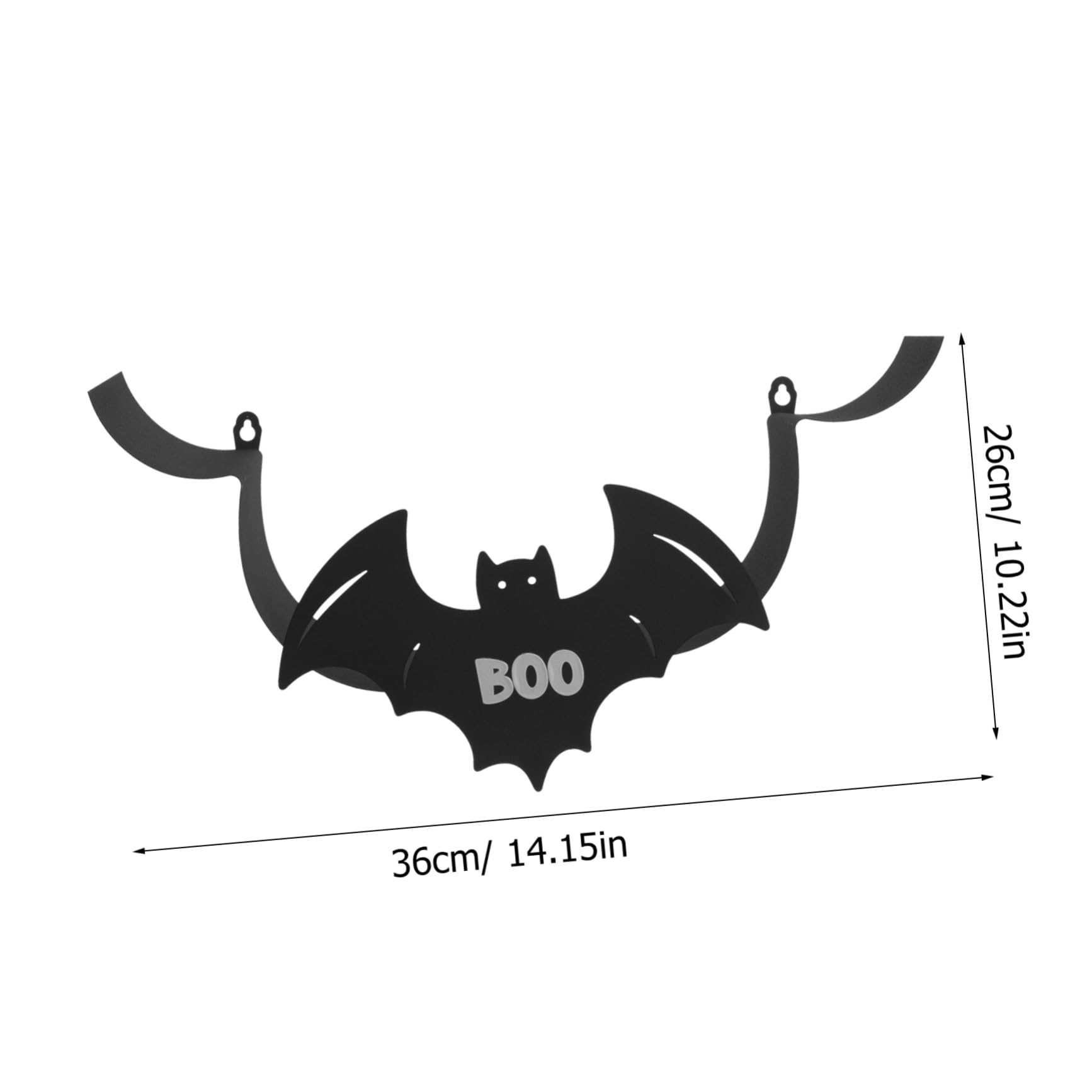Gatuida Portarotolo Igienica da Parete Forma per Bagno Supporto in Battuto Decorazione Halloween Compatibile con Asciugamani e Rotolo