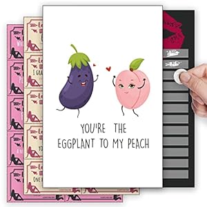 Naughty Gifts for Boyfriend, Kinky Gifts for Husband, Funny Gifts for Men, Date Night Gifts for Him, Greeting Cards…