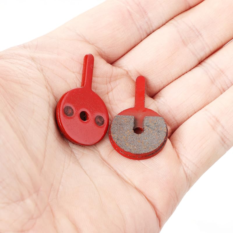 10/20 Pares de Pastillas de Freno de Disco semimetálicas for Patinete eléctrico, Pastillas de Freno Resistentes al Desgaste(20pair Semimetal 11G)