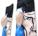 Star Trek Spock with Ears Crew Socks, Blue, Sock Size 10-13, Shoe Size 6-12