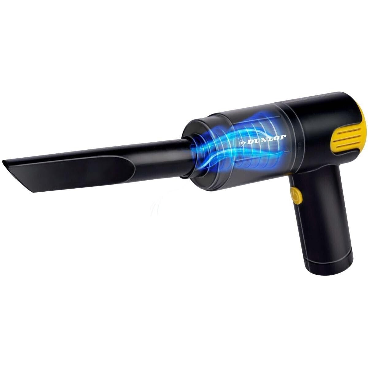 Urbn-Living Urbnliving 12V 3500Pa Dunlop Small Handheld Car Vacuum Cleaner With Brush Nozzle Attachments from B&Q
