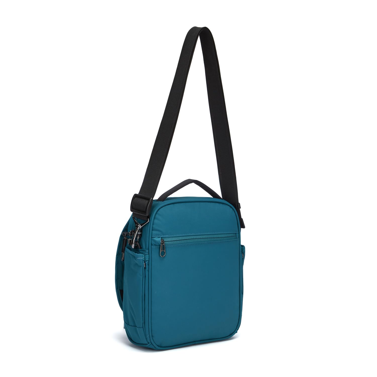 Pacsafe LS200 Crossbody - Anti-Diebstahl-Umhängetasche aus ECONYL
