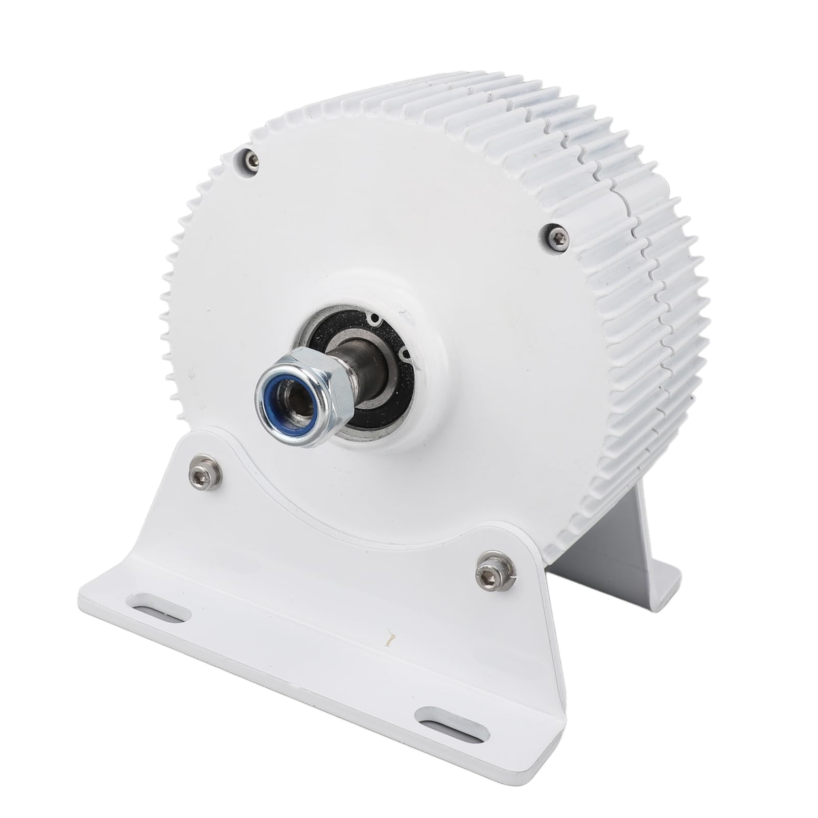 Generatore Trifase a Magneti Permanenti Design Affidabile a Risparmio Energetico per Uso Domestico Acciaio Al Carbonio 12V per Turbine Eoliche Verticali o Orizzontali (300W)