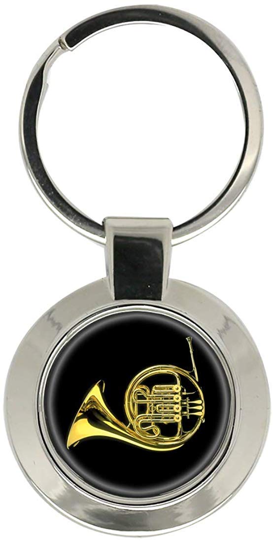 Giftshop UK French Horn Key Ring
