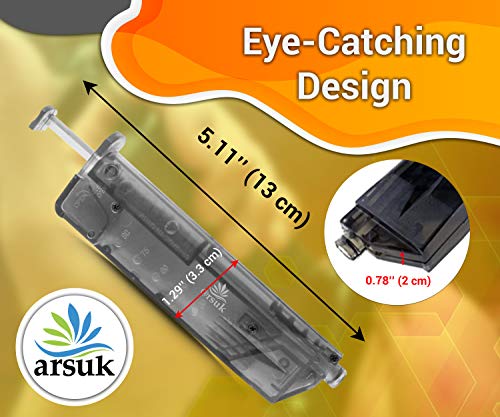 Arsuk Airsoft Speed Loader With Adapter For 6Mm Bb Pellets, Paintball Magazine Fast Quick Loading Airsoft Tool Accessory For 90 Rounds #TOP1