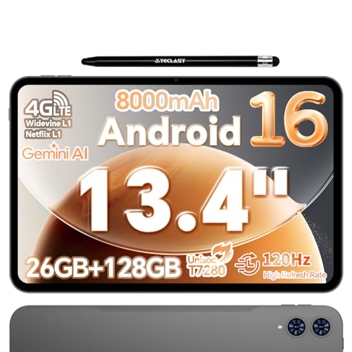 Amazon.co.jp: タブレット Android 16 搭載 TECLAST T65 大型