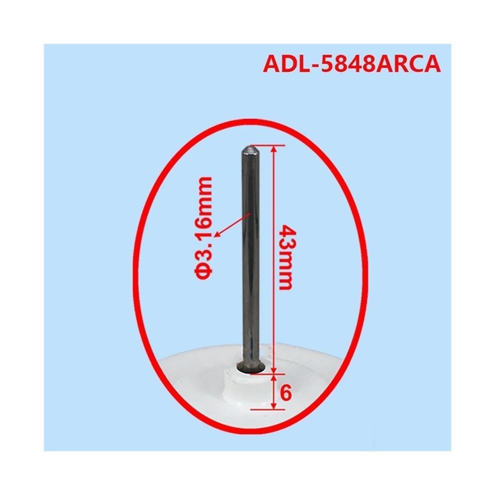 Motor Ventilador Refrigeración Refrigerador ADL-5848ARCA