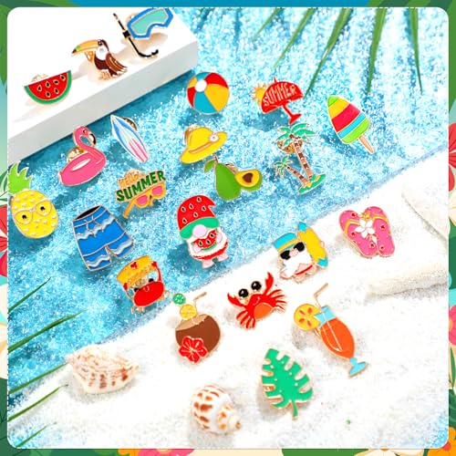 Image of Ceenna 100 Pcs Enamel Pins Bulk Lapel Pins Brooches Decoration Gift for Backpack Clothes Women Mothers Teachers Nurse