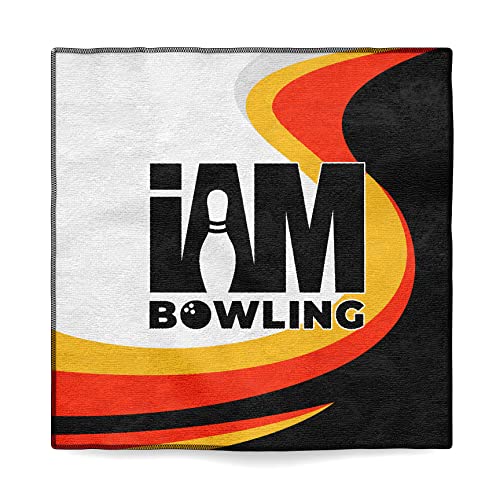 Logo Infusion - Dye-Sublimated Microfiber Bowling Towel - One Sided Print - I AM Bowling 2008-IAB