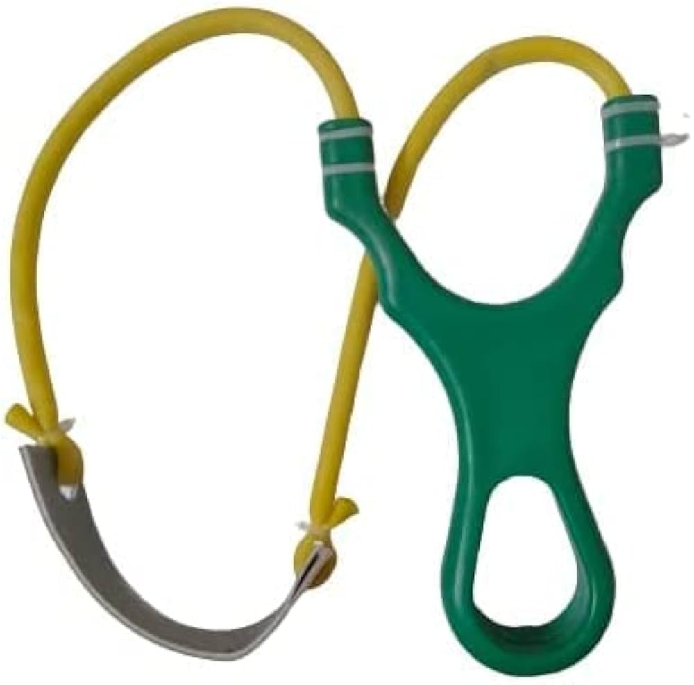 Gfa Slingshots/Gulel, Round Industrial Double Rubber, Ideal For Trekking & Camping, Made In India Product Pack Of 2 Nos |Black And Yellow | 1 Pack Of Cleaning Brush Free, Kids (B0BK65D95Z) Amazon Price History, Amazon Price Tracker