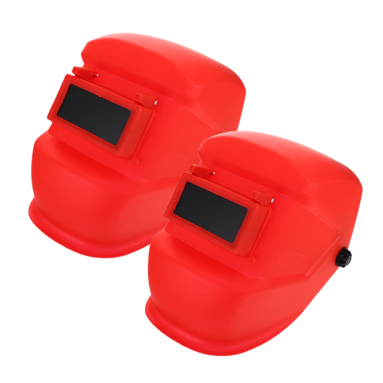 HOMSFOU 2pezzi Maschera Di Saldatura Protettiva Leggera Design Professionale Per Saldatori Protezione Completa Per Viso e Occhi Per Lavori Di Saldatura e