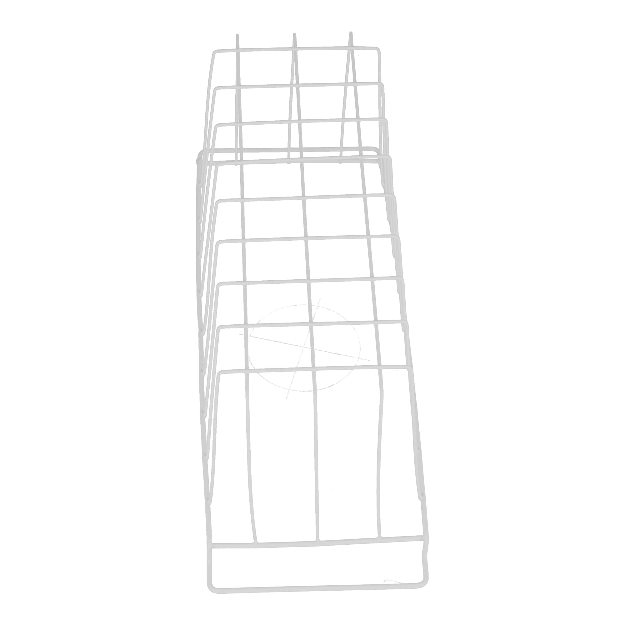 sparefixd Drahtkorb für LIEBHERR Gefrierschrank, 50 cm lang, Silbergrau, Metall
