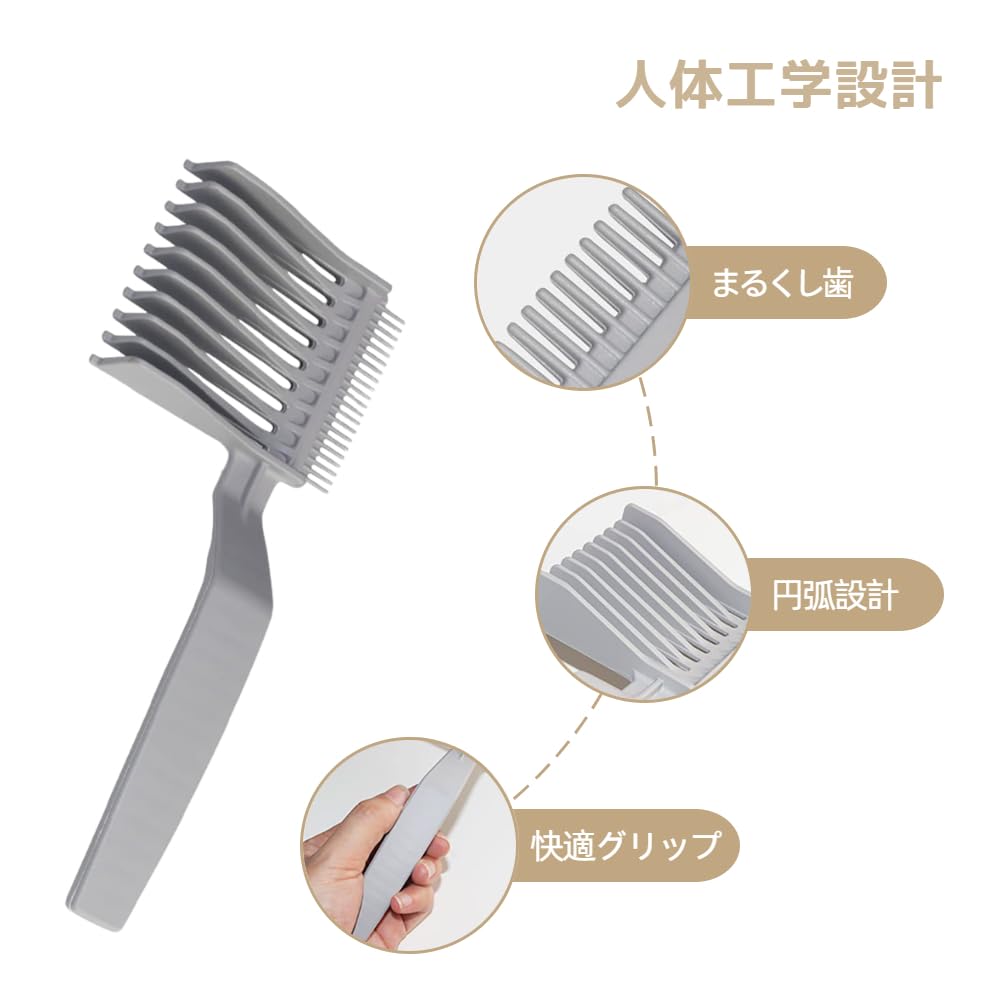 Amazon.co.jp: HYWRFD プロの理髪師カッテ 髪クシ 理容フェードコーム