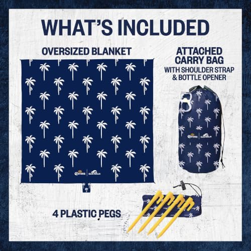 Image of SUN NINJA Limited Edition Corona Sand Free Beach Blanket, 10ft x 9ft