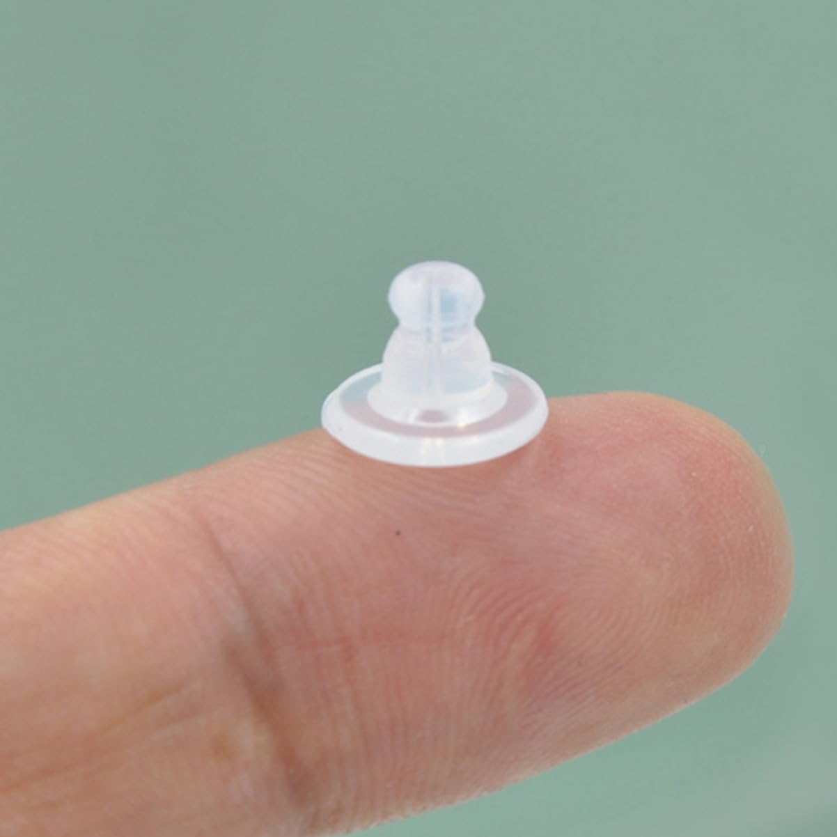 Lurrose Silikon Ohrstecker Rückseiten Rutschfeste Ohrhaken Für Sicheren Halt Transparent Für Ohrstecker Hohe Strapazierfähigkeit Und Tragekomfort