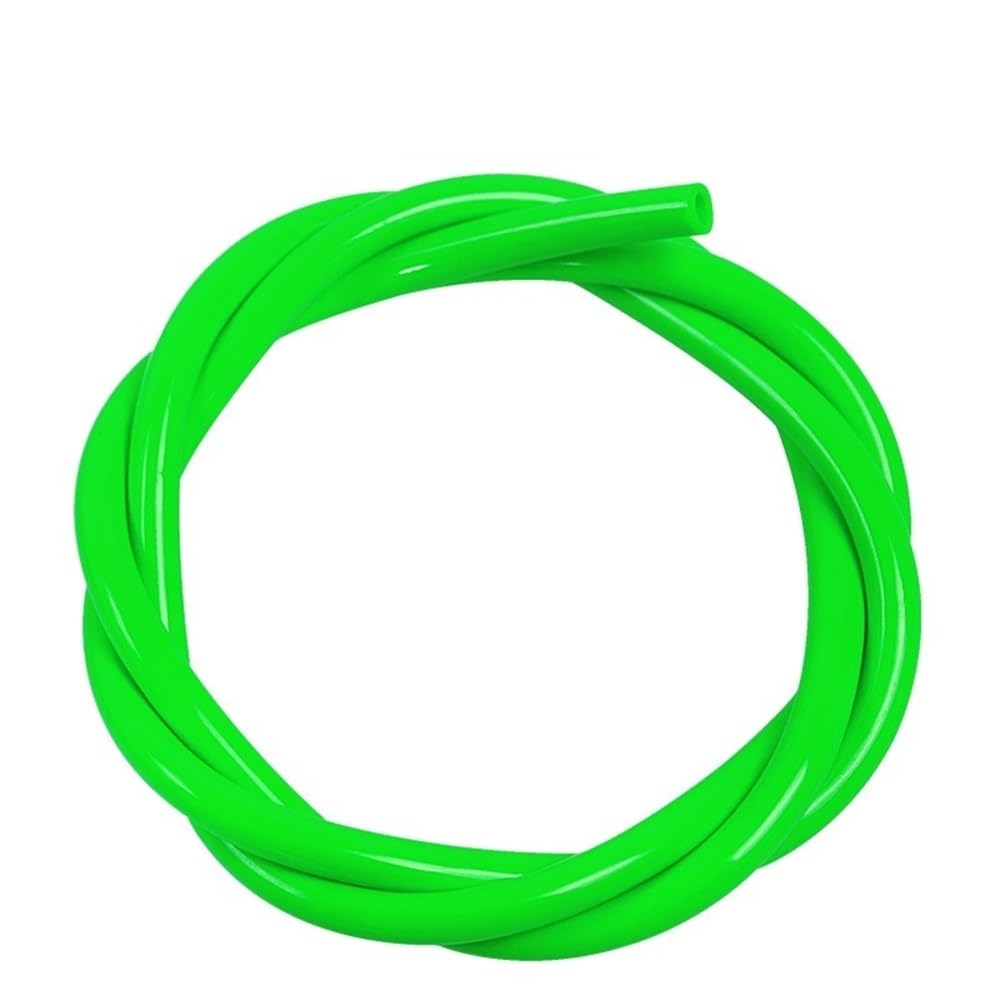 Gohapy Green Soft Rubber Pipe 1 Piece Reinforced Silicone Tubing, Rubber Hose For Shower Rooms Inner Diameter 6Mm 5Mm 3Mm(,5M*4Mm*6Mm)