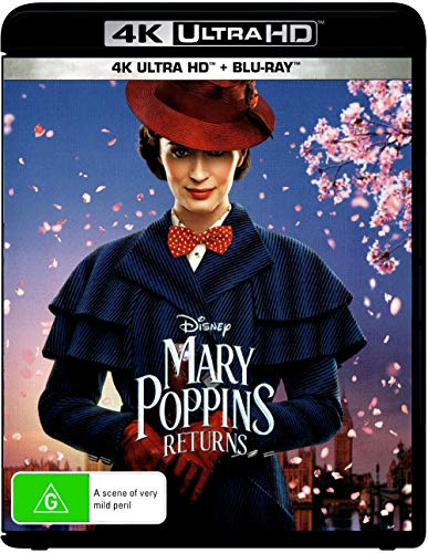 Mary Poppins Returns 4K Ultra HD Blu-ray | Emily Blunt | Region Free image 2