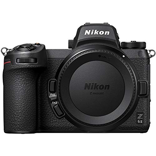 Image of Nikon Z6II Mirrorless Camera | Official Nikon USA Partner Model | Body FX-Format Full-Frame 4K UHD Video 1659 Bundle with Deco Gear Travel Bag Case + Extra Battery + Photography LED + Software Kit