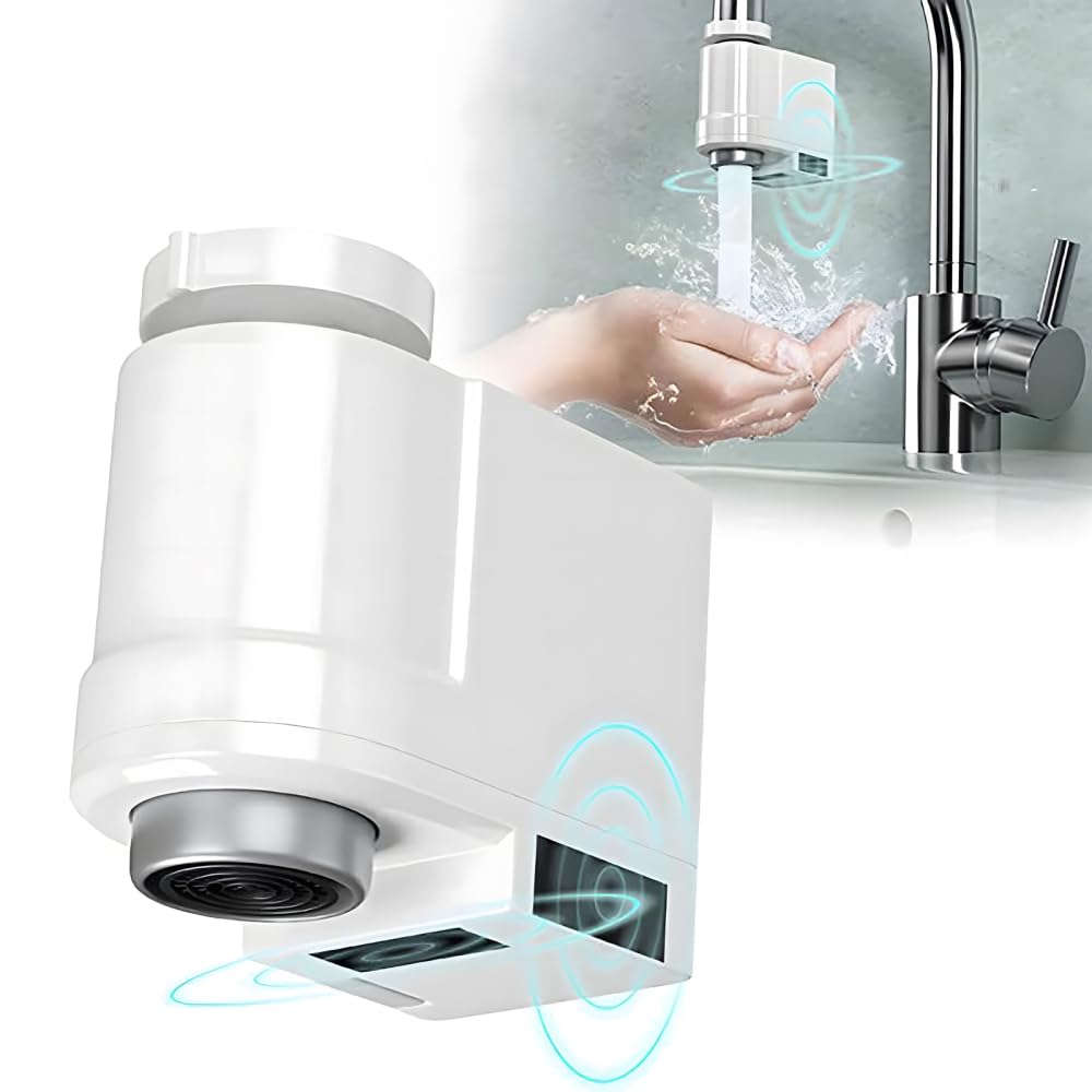 Rubinetto con sensore a infrarossi Sensore automatico di risparmio idrico Rubinetto anti-trabocco Cucina Bagno Induttivo
