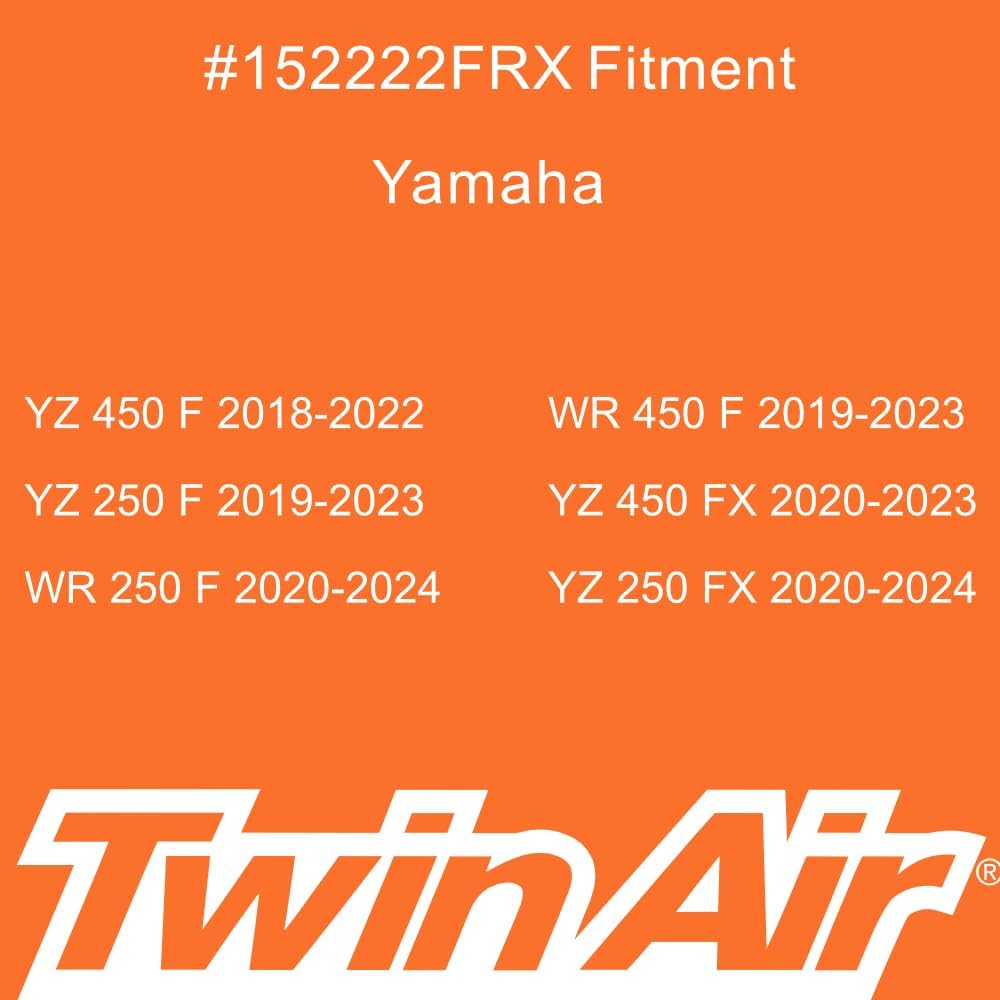 Pre-Oiled Air Filter for P.Kit Yamaha/Fantic - Fits XEF250/450 (23-25), XXF250(23), XXF250(23-25), YZ250FX(20-24), YZ250F/450FX(19-23), WR250F (20-24) – Motocross (OEM Part #BR9-14451-00-00)