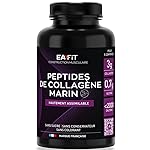 EAFIT | Collagen Peptides | Marine Collagen | Joint Wellness, Muscles | Glycine | No Sugar, No Preservatives or Artificial Flavours | French Brand | 120 Marine Collagen Tablets