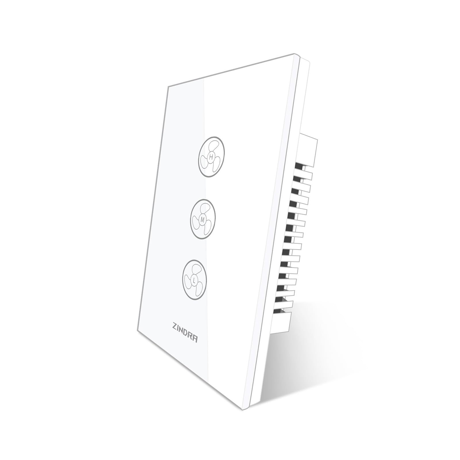 Photo 1 of Smart Ceiling Fan and Light Switch, WiFi 3-Speed Fan Controller, Works with Alexa and Google Home, Tuya/Smart Life APP Remote Control, Timer & Countdown Function, No Hub Required, Neutral Wire Needed