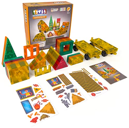 Tytan Tiles 60-Piece Construction Magnetic Building Set — view 3