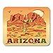 Produktbild Mauspad Brown Grand Canyon Landschaft mit Bergen Felsen Steine Kakteen und Sonne Arizona Landschaft für Reisen Vogel Bürobedarf Mauspad Zoll Zoll Mousepad