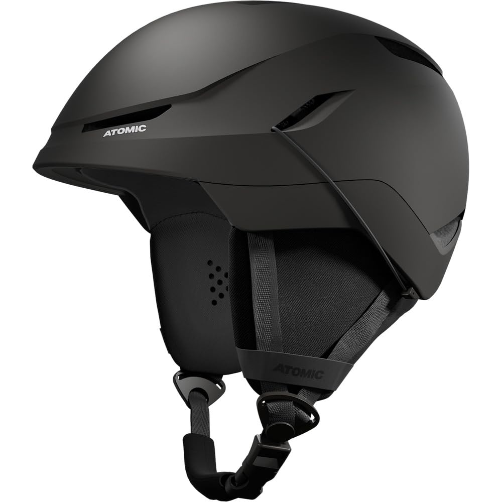 Atomic Casco de esquí Revent Lite – Negro – Casco de Snowboard y esquí con Sistema de Ajuste 360° y Sistema de ventilación Aircon, Holo Core para una máxima absorción de Impactos