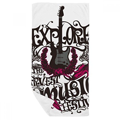 Débarbouillettes Explorez Uothe Récolte Rock : serviette douce multicolore - 2