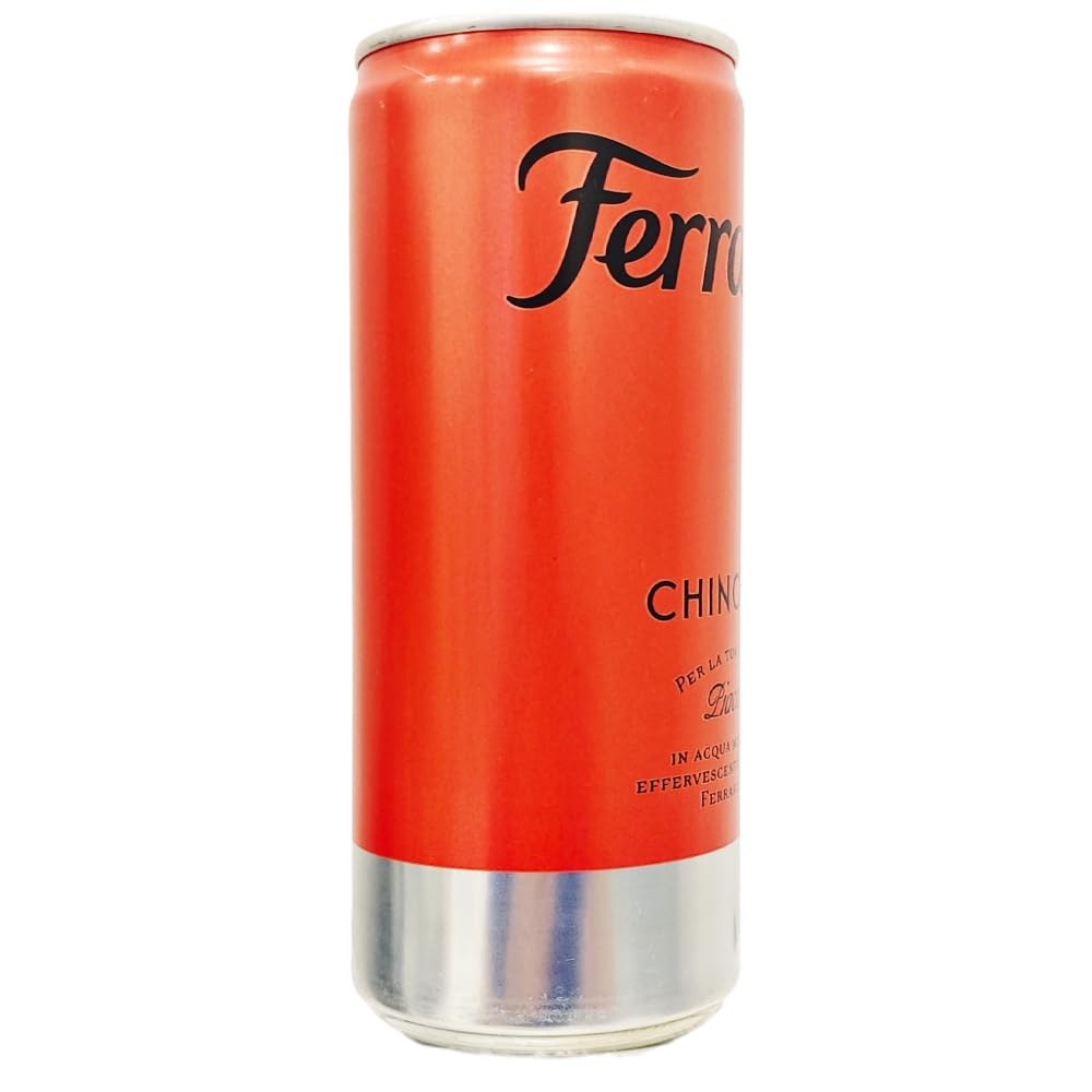 Italian Gourmet Ferrarelle Chinotto, Italienisches Erfrischungsgetränk mit Chinotto-Infusion, Sprudelwasser 36 x 250ml