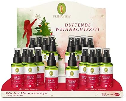 Primavera Display Room Sprays Winter 2020, 4 x 4 x 50 ml + Tester
