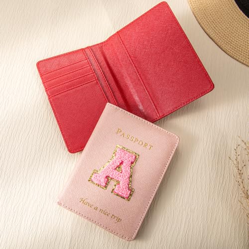 Custom Name Initial Passport Cover Travel Gift for Women Men Personalized Passport Holder Leather Passport Cover for Her Passport Case4