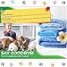 Pet Hair Remover, Laundry Dryer Ball, Reusable Fur Remover, Pet Hair Catcher for Clothes and Bedding, 4 Pack, Dog Fur Remover, Cat Hair Remover