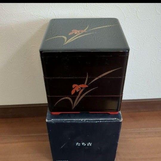 たち吉 重箱 ウレタン塗装 三段重 おせち 和食器