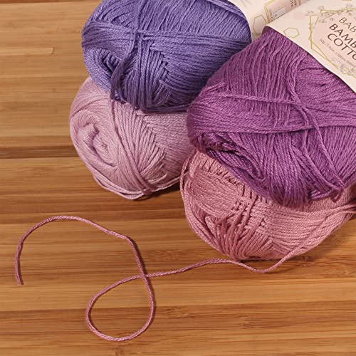 Bamboomn 6941204000479A Jubileeyarn Baby Soft Bamboo Cotton Yarn thumb #2