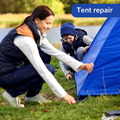 image for Syhood Extra Large Pool Liner Repair Patch 2.8 ft x 4.1 ft Dark Blue S