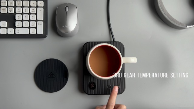 Scaldabicchieri Elettrico Lesipee - Spegnimento Automatico, 3 Temperature Regolabili Per Caffè, Tè E Cioccolata - Foto 6