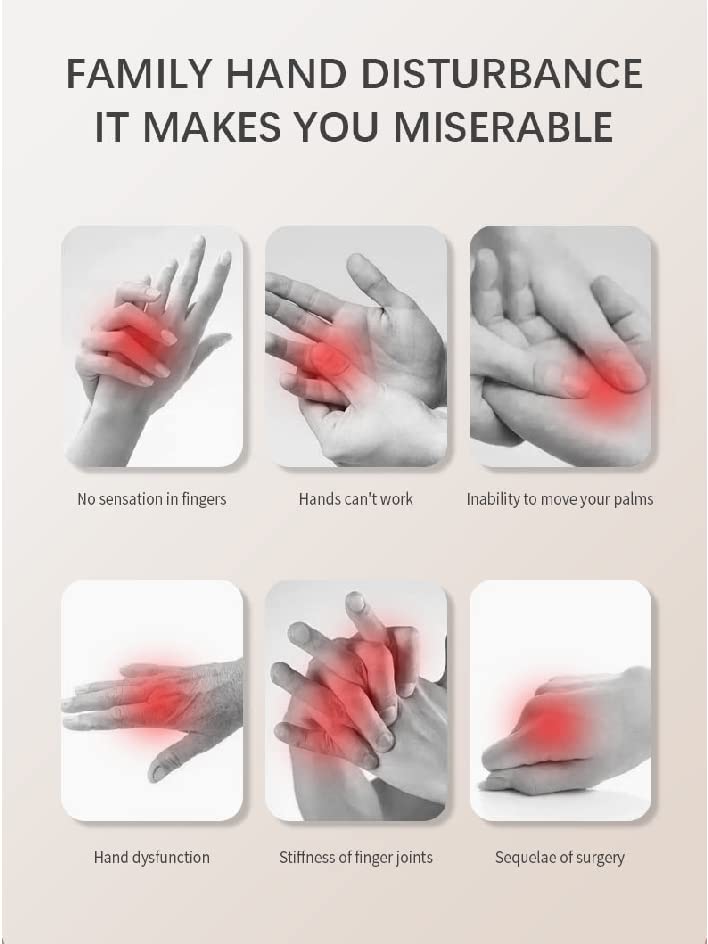 Image of Rehabilitation Robot Gloves Upgrade Hemiplegia Hand Stroke Recovery Equipment (Right Hand-M)