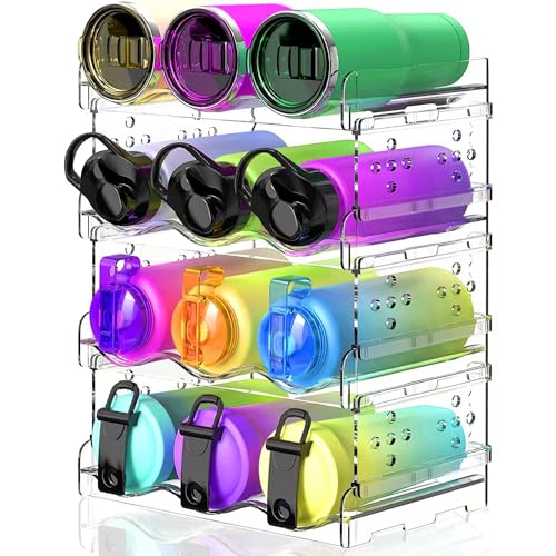 Recopilación de Mueble para Garrafon de Agua Walmart al mejor precio. 47 ABENNLY Organizador Apilable de Botellas de Agua para Clóset,Contenedor de Almacenamiento para Refrigerador de Despensa de Cocina, Paquete de 4, Cada Estante Tiene Capacidad para...