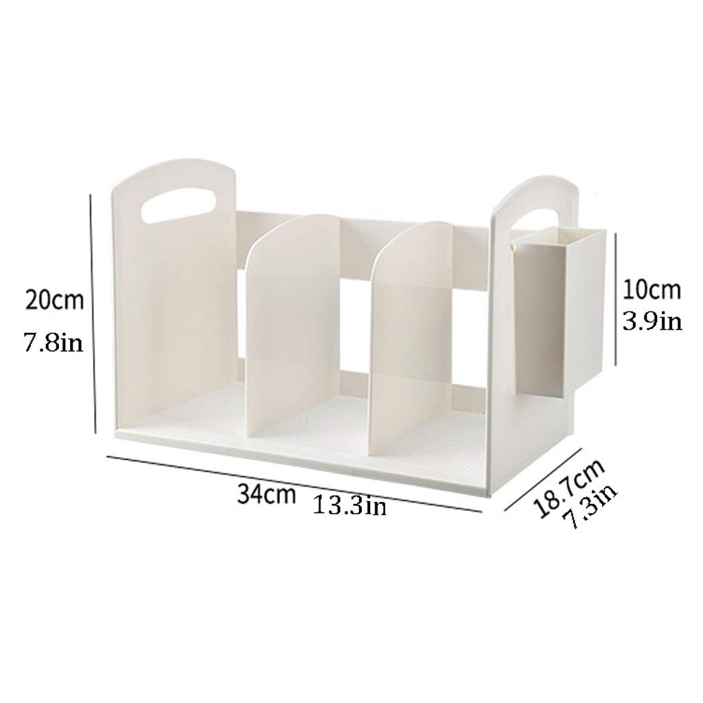 Portadocumenti da Scrivania Cartella Rack Magazine Rack Geypaper Rack File Classificazione Prenota Rack Rack di archiviazione Adatto per ufficio Decorazione della casa Vaschetta Portacorrispondenza