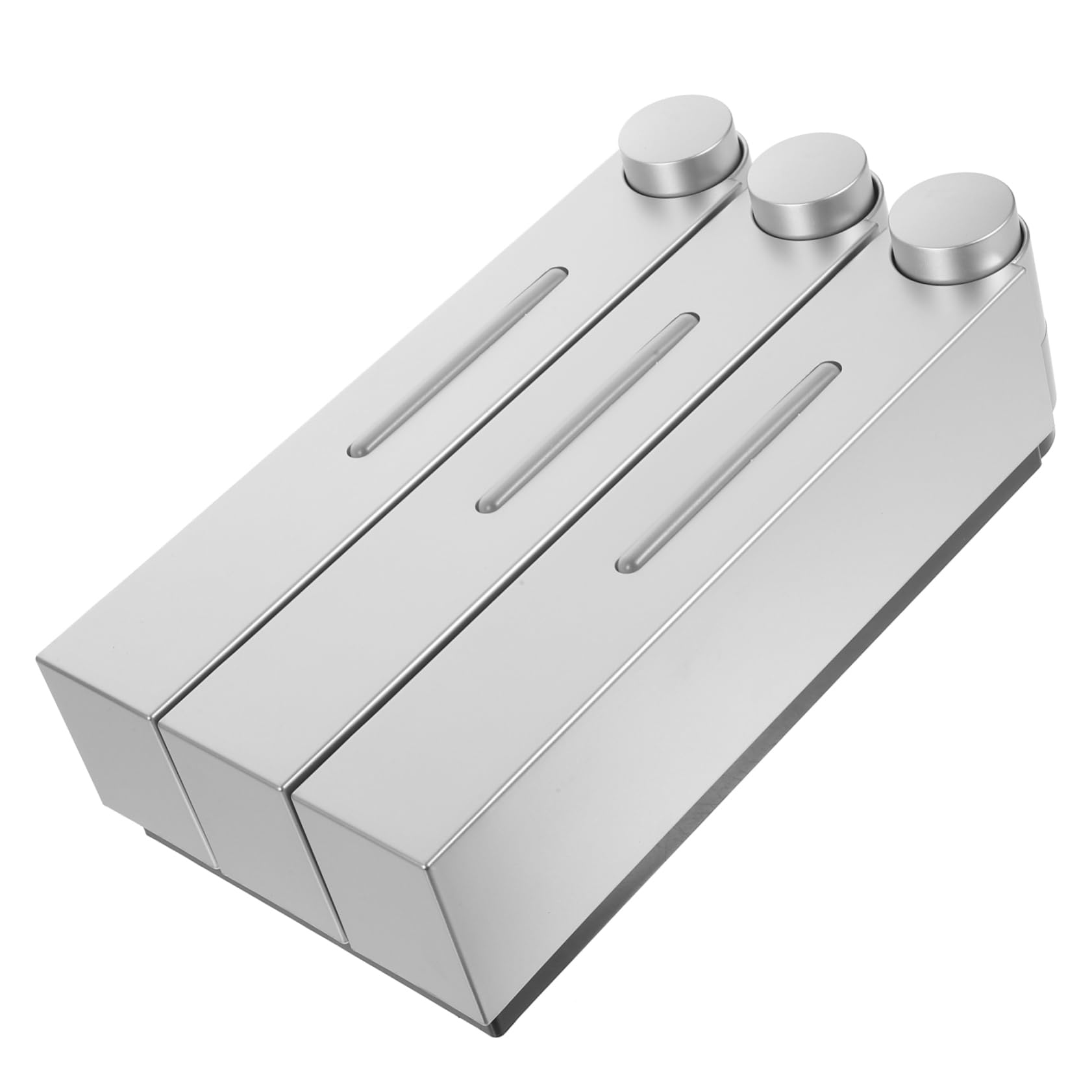 FONDOTIN Soap Dispenser Wall Mounted Chamber Body Wash Shampoo Dispenser for Shower Easy to Use Space-Saving Design for Bathroom Organization